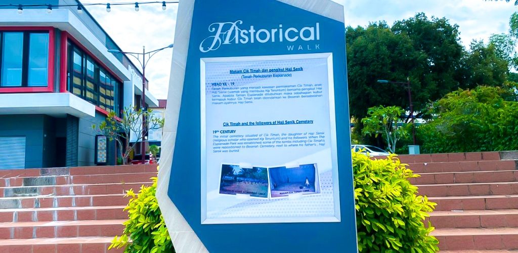 Makam Cik Timah & Pengikut Haji Senik (Tanah Perkuburan Esplanade) 1