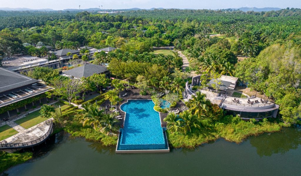 Mangala Resort and Spa aerial